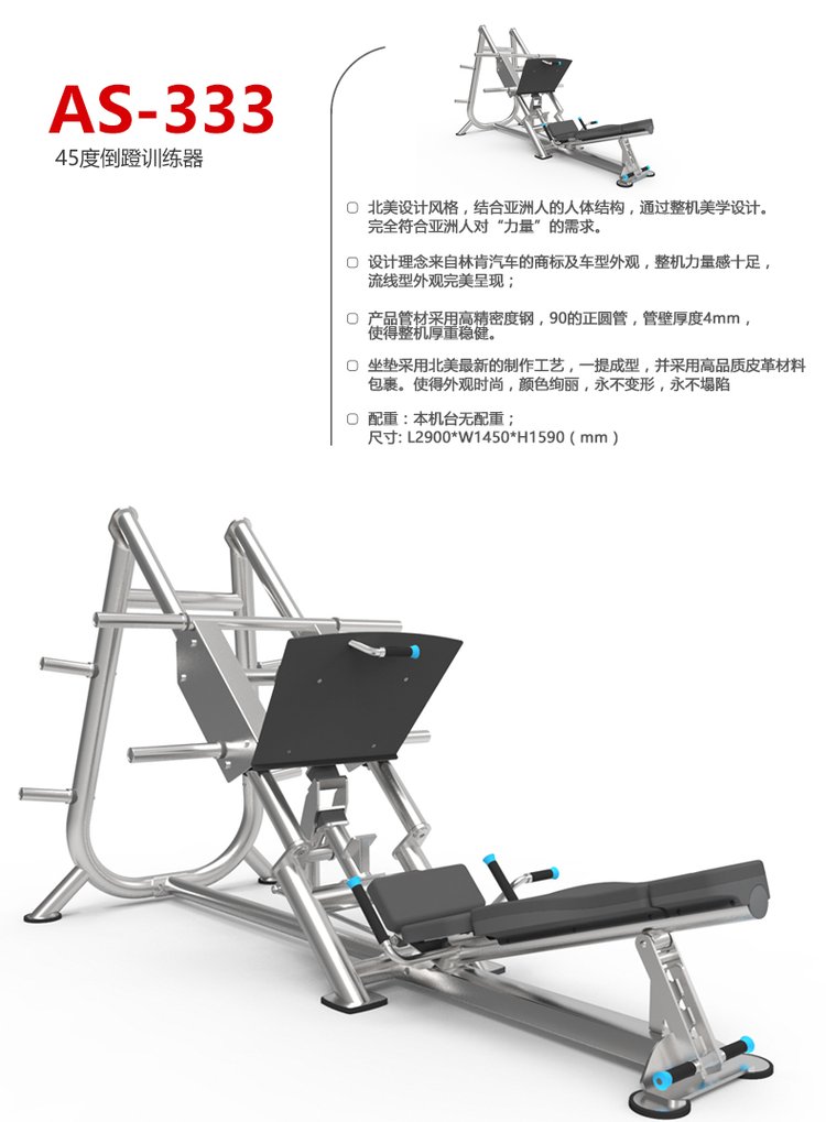 AEON正倫45度倒蹬訓練器AS-333